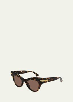 Acetate Cat-Eye Sunglasses