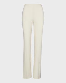 Alandra Straight-Leg Wool Pants