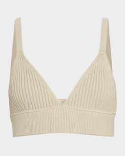 V-Neck Cashmere Bra