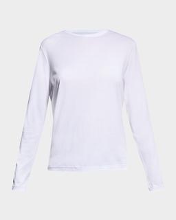Lyocell Cotton Crewneck Tee