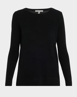Cashmere Basic Crewneck Top