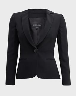 Cady Tailored Blazer Jacket