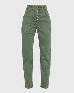 Arya Straight-Leg Cargo Jeans