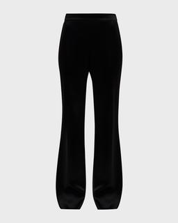 Gates Mid-Rise Flare Pants