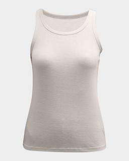 Lyocell Cotton Baby Ribbed Tank