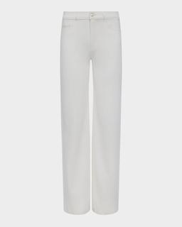 Clayton High-Rise Wide-Leg Jeans