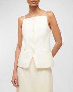 Una Tailored Vest Top