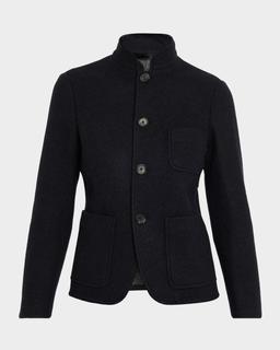 Spagna Patch Pocket Cashmere Jacket