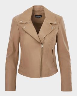 Kelsey Leather Biker Jacket