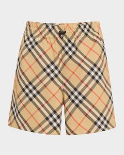 Check EKD Drawstring Pull-On Shorts