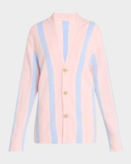 Baja Everywear Cashmere Stripe Cardigan