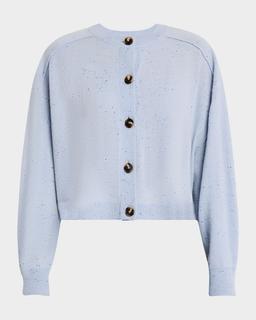 Douve Speckled Wool Cardigan