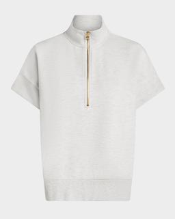 Ritchie Short-Sleeve Half-Zip Sweatshirt