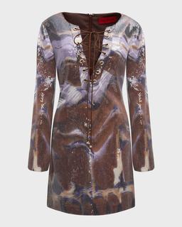 Wynonna Sequined Sheath Dress