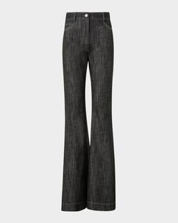 Courtney Bootcut-Leg Denim Pants
