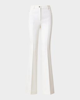 Farid Bootcut Stretch Double Face Pants