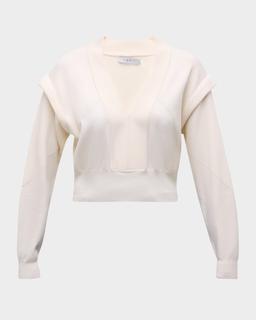 Azura V-Neck Merino Wool Sweater