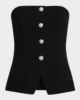 Forman Strapless Fitted Top