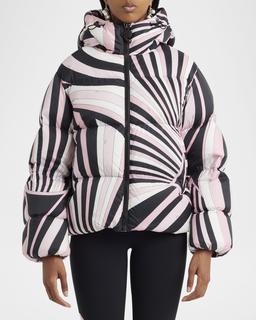 Iride-Printed Ski Jacket