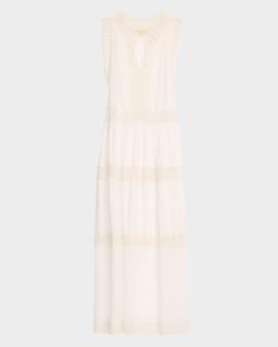 Thalia Crochet Maxi Dress