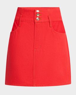 CH x FRAME The Corset Mini Skirt