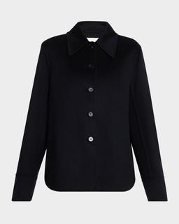 Button Down Cashmere Jacket