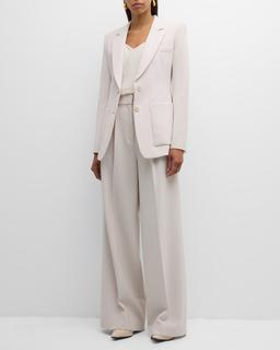 Refreshing Ambition Pleated Wide-Leg Pants