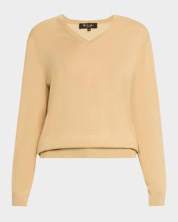 Luciole V-Neck Cashmere Sweater