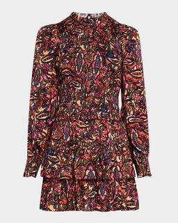 Stained Glass Prism Yolanda Mini Dress