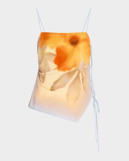 Serene Floral Side-Tie Cami