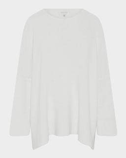 Bateau Neck Sweater (Mid Plus Length)