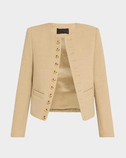 Patti Open-Front Short Jacket