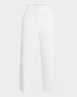 Temple Cropped Stretch Gabardine Pants