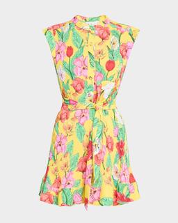 Joan Tulip Rosette Dress
