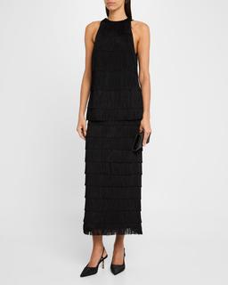 Emotional Essence II Fringe Tiered Top