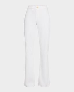 Maya High-Rise Straight-Leg Pants