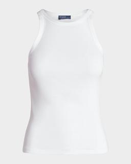 Ribbed Cotton Tank Top