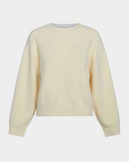 Bouclé Crewneck Sweater