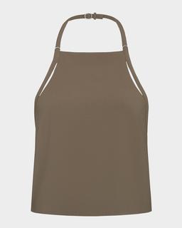 Apron Halter Top