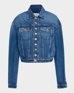 Buttoned Denim Jacket