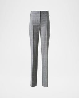 Carl Prince Of Wales Check Cashmere Pants