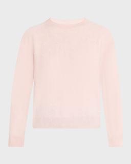 Brushed Cashmere Crewneck Sweater