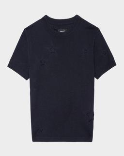 Bully Seco Stars Short-Sleeve Sweater