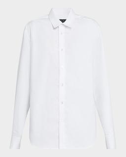 Men's-Inspired Button-Up Shirt
