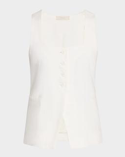 Jackie Linen Vest