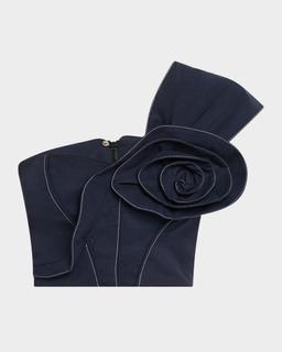 Blaire Asymmetric Crop Top