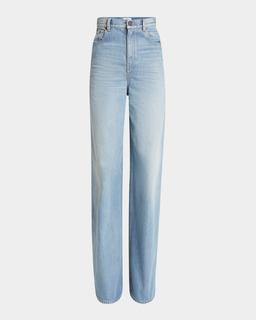 High Rise Wide Leg Jeans