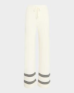 Poe Striped Knit Pants