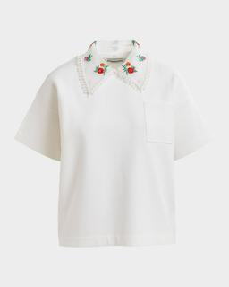 Hideal Embroidered Polo