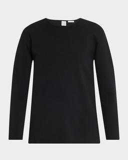 Compact Knit Crewneck Sweater